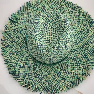 KURT GEIGER LONDON Mixed Rainbow Straw Hat KURT GEIGER LONDON Mixed Rainbow Straw Hat | Bloomingdale main image 4